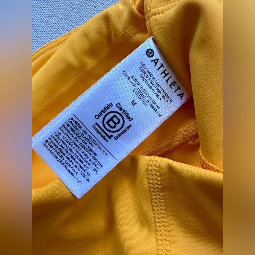 Athleta Ultimate Stash 2 Capri Leggings New - Picture 7 of 9